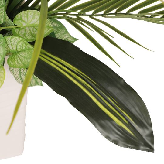 6ft. Artificial Lemon Tree in White Decorative Pot